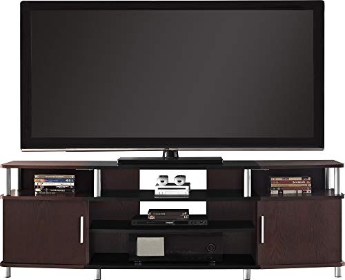 Ameriwood Home Carson TV Stand for TVs up to 70", Cherry