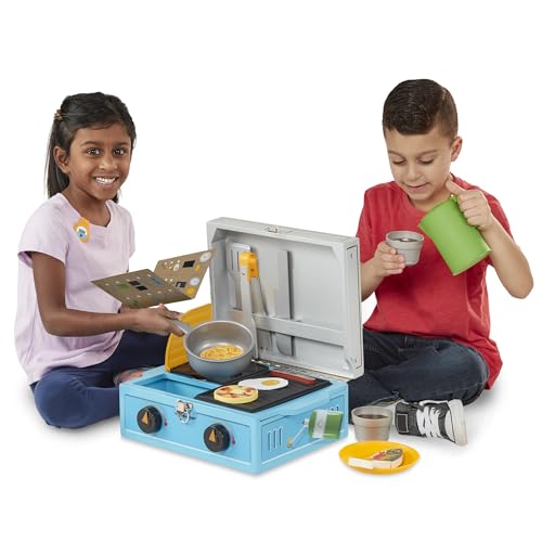 Melissa & Doug Camp Stove Play Set - 24 Pieces
