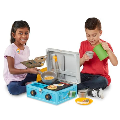 Melissa & Doug Camp Stove Play Set - 24 Pieces