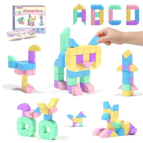 40 Piece Magnetic Building Blocks Set