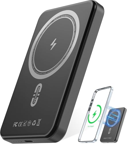 5000mAh Magnetic Wireless Battery Pack Charger