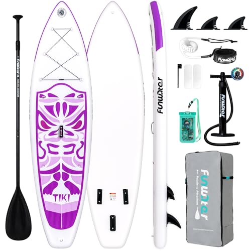 FunWater Inflatable Stand Up Paddle Board 10'6 x 33"