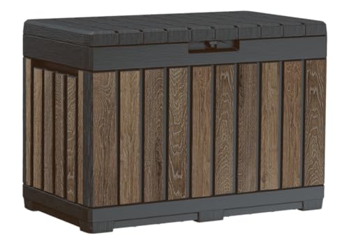 Keter 50 Gallon Outdoor Storage Box Side Table