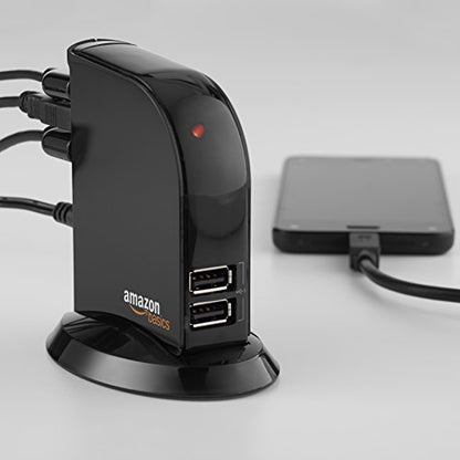 7-Port USB 2.0 Hub with Power Adapter