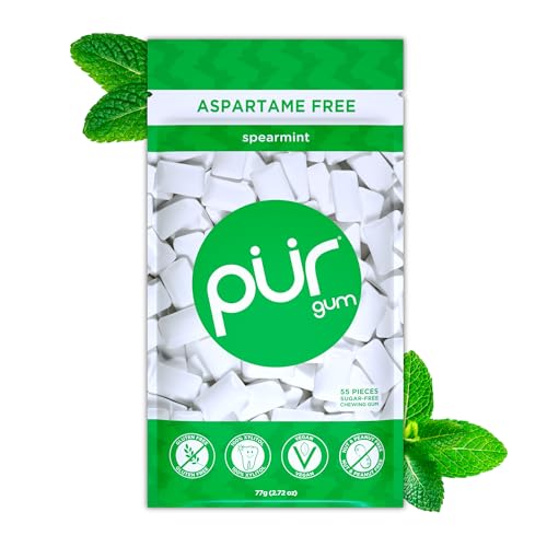 55 Count PUR Xylitol Spearmint Gum (OU)
