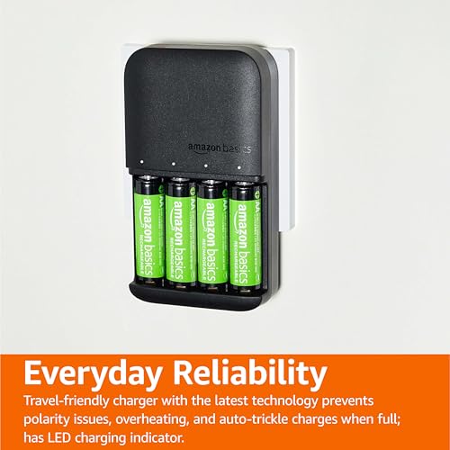 Amazon Basics 4-Bay AA/AAA Battery Charger Set