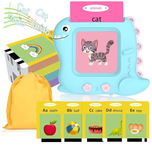 336 Word Talking Flash Cards Montessori Learning Toy