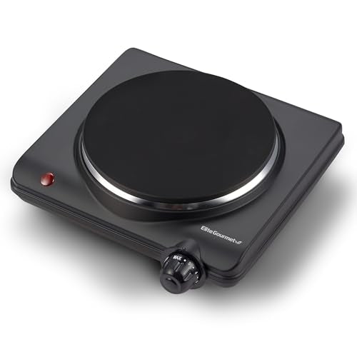 Single Electric Hot Plate Cast Iron Burner 1000W