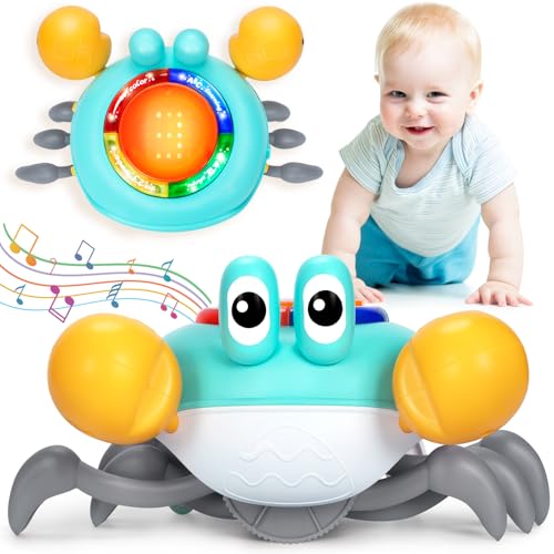 Musical Crawling Crab Baby Toy