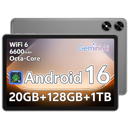 10.1 Inch Android Tablet, 20GB RAM 128GB Storage