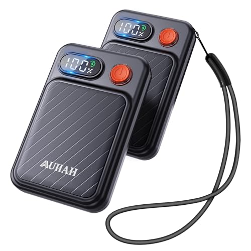 2 Pack Rechargeable Electric Hand Warmers with Display