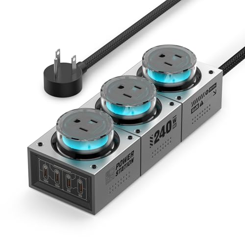 240W GaN 7-in-1 Desktop USB-C Charging Station