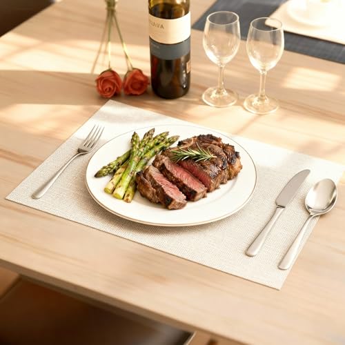 4 Pack Placemats Washable Heat Resistant Non-Slip Mats