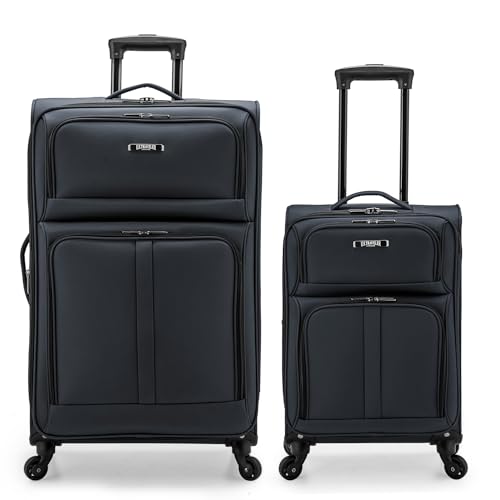 2 Piece Expandable Spinner Luggage Set, 22/30 Inch