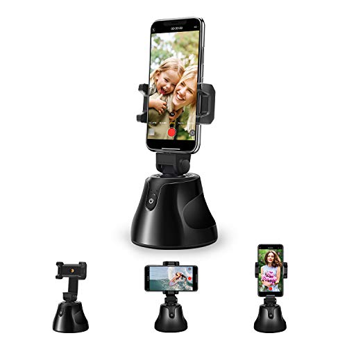 Gimbal Stabilizer with AI Face Tracking, 360° Rotation