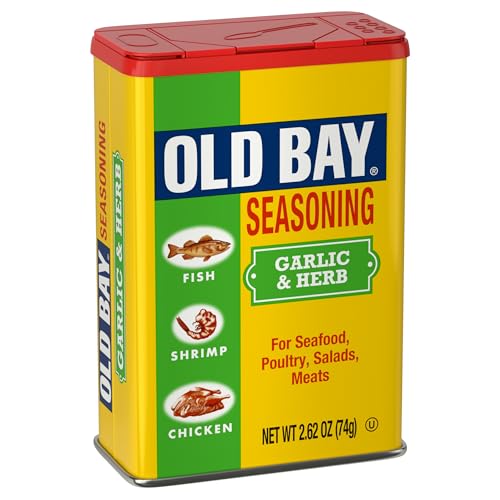 12 Pack OLD BAY Garlic Herb Seasoning 2.62 oz (OU)