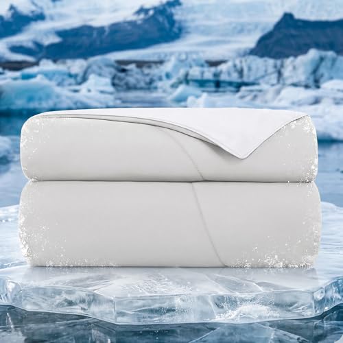 Cooling Lightweight Summer Comforter for Hot Sleepers Twin