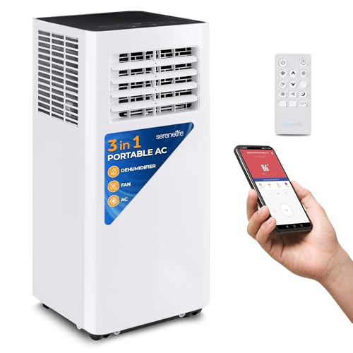 8,000 BTU Portable Air Conditioner with Dehumidifier