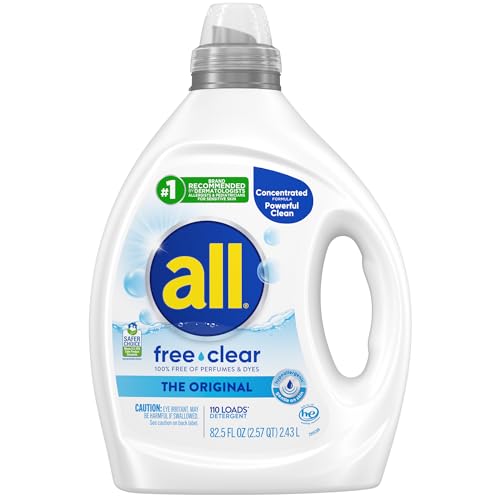 82.5oz all Free Clear Liquid Laundry Detergent