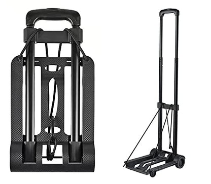 Lightweight Folding Luggage Cart with Wheels