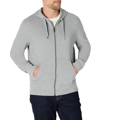 Amazon Essentials Lightweight French Terry Full-Zip Hoodie