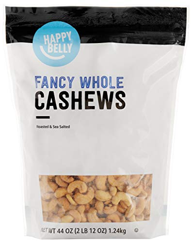 44 Ounce Roasted Sea Salted Whole Cashews