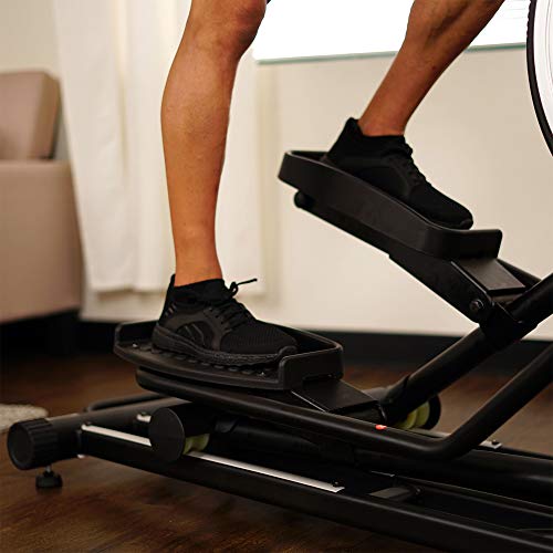 Sunny Health Elliptical Trainer with Heart Rate Monitor