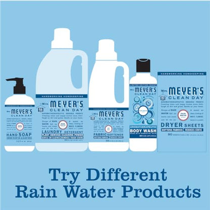 MRS. MEYER'S Liquid Hand Soap Refill, Rainwater