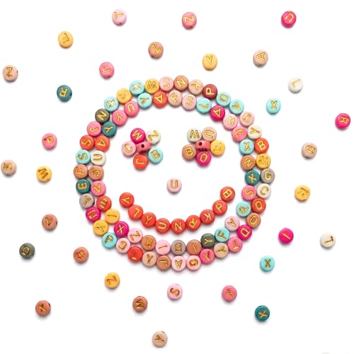 1010 Count Acrylic Letter Beads for Jewelry Making
