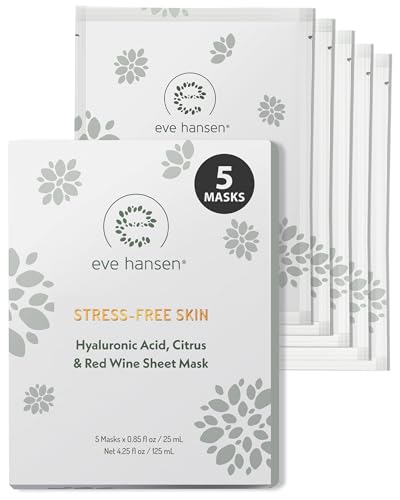 5 Pack Hydrating Sheet Face Masks