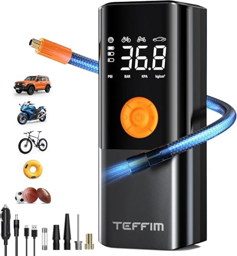 Cordless Portable Tire Inflator Air Compressor Pump