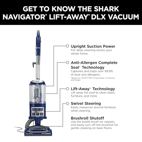 Shark Navigator Lift-Away Vacuum with HEPA Filter