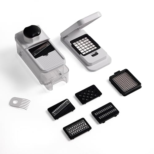 CAROTE Mandoline Slicer Vegetable Chopper with Container