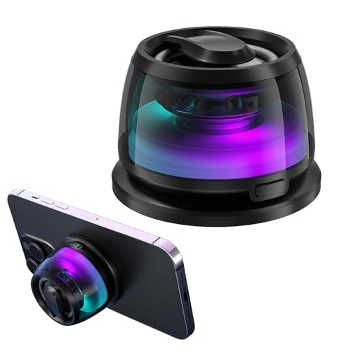 Magnetic Bluetooth Speaker with 3D Surround Sound