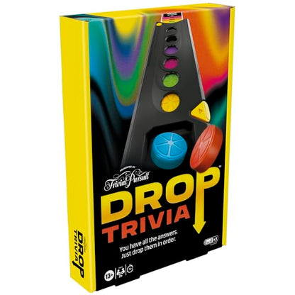 Drop Trivia Game by Hasbro Gaming for Parties