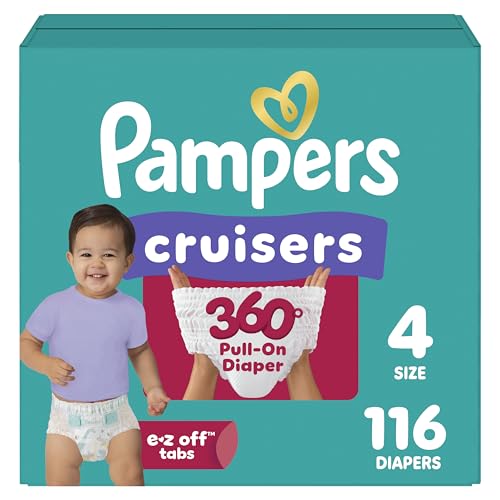 232 Count Pampers Cruisers 360 Baby Diapers