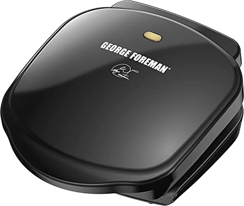 George Foreman 2-Serving Compact Grill and Panini Press