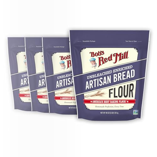 4 Pack Bob's Red Mill Artisan Bread Flour