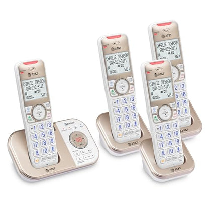 AT&T Bluetooth Cordless Phone with Answering Machine
