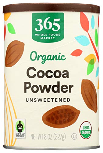 8 oz 365 by Whole Foods Organic Cocoa Powder Unsweetened