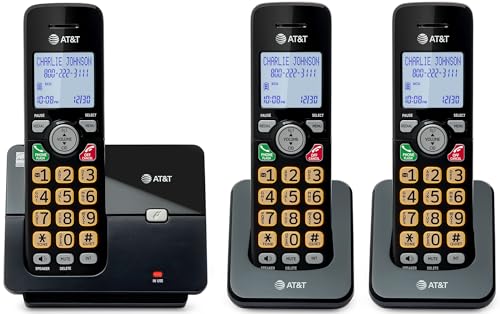 3 Handset AT&T Cordless Phone with Caller ID