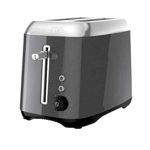 BLACK+DECKER 2-Slice Toaster Extra Wide Slot Functions