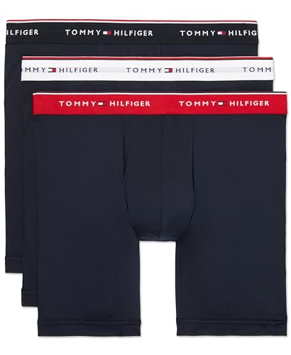 3 Pack Tommy Hilfiger Men's Classic Boxer Briefs