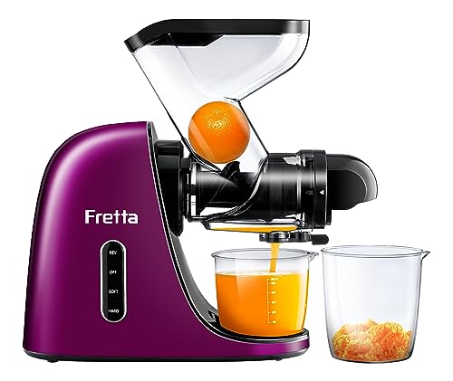 Fretta Masticating Cold Press Slow Juicer Machine