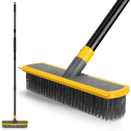 2-in-1 Heavy Duty Stainless Steel Deck Scrub Brush