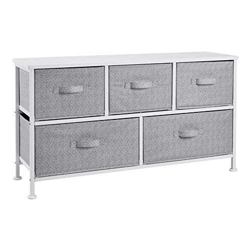 Amazon Basics Extra Wide 5-Drawer Closet Organizer