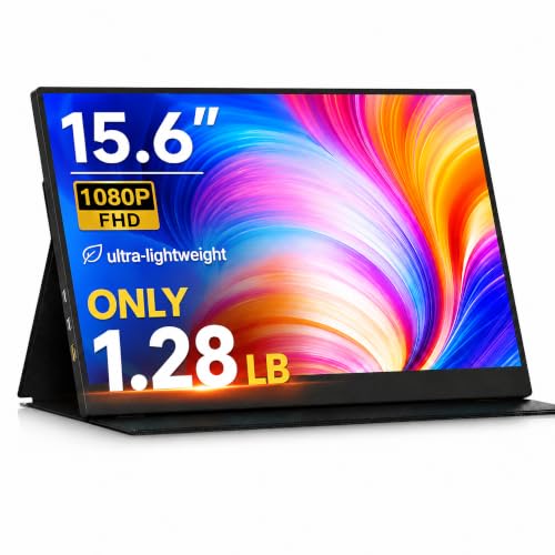 15.6-Inch 1080p Portable Laptop Monitor