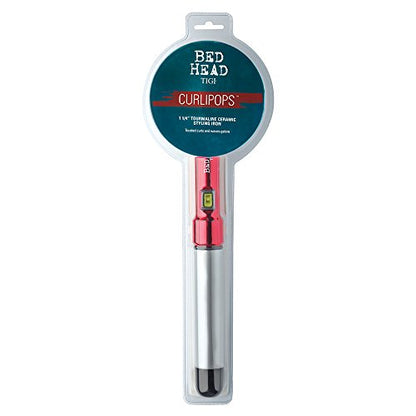 Bed Head Curlipops Clamp-Free Curling Wand Iron | For Tousled Curls and Massive Shine (1-1/4 in)
