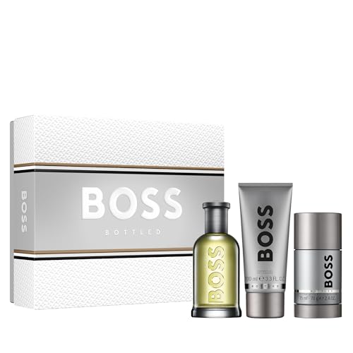 Hugo Boss Men's 3-Piece Bottled Eau de Toilette Set