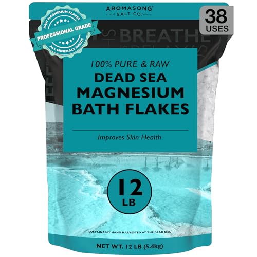 12 LB Magnesium Flakes Dead Sea Bath Soak